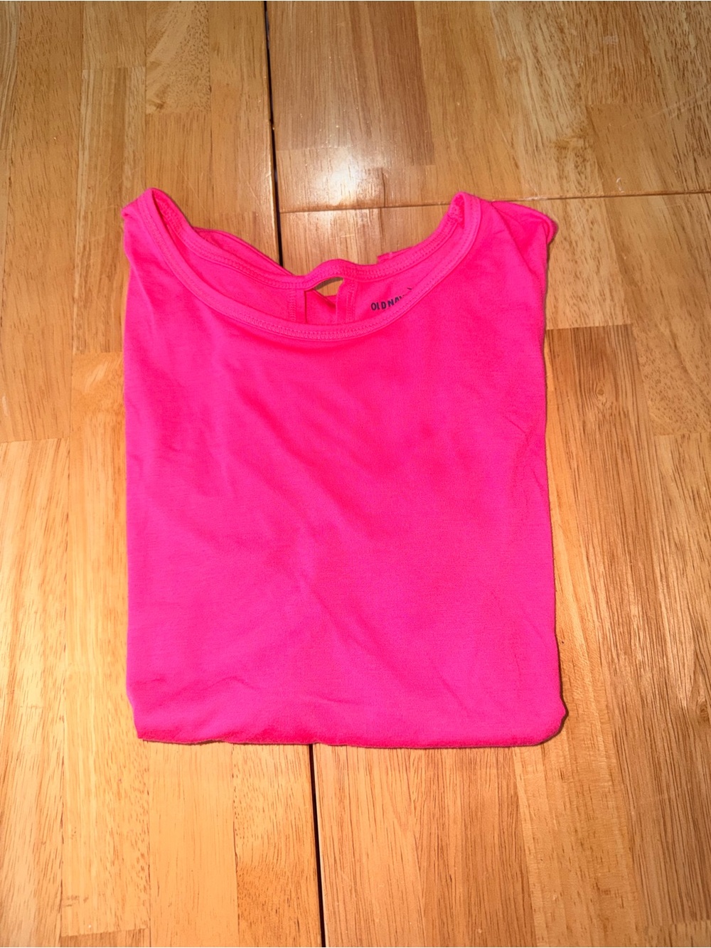 Old Navy Girls Bright Pink Tank Top
